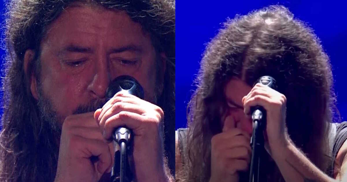 Dave Grohl Breaks Down In Tears During First Performance Since Taylor