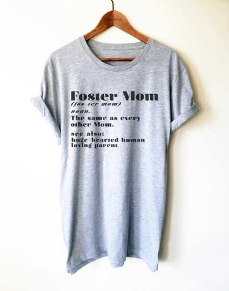 foster mom definition t-shirt