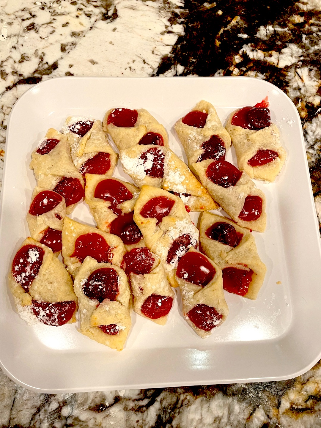 Traditional FruitFilled Kolaches (Sweet Pastries) From Grandma Love