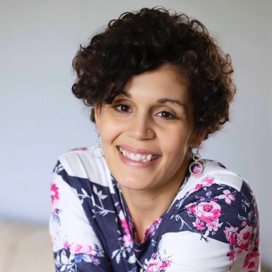 woman with epilepsy posing for a portrait