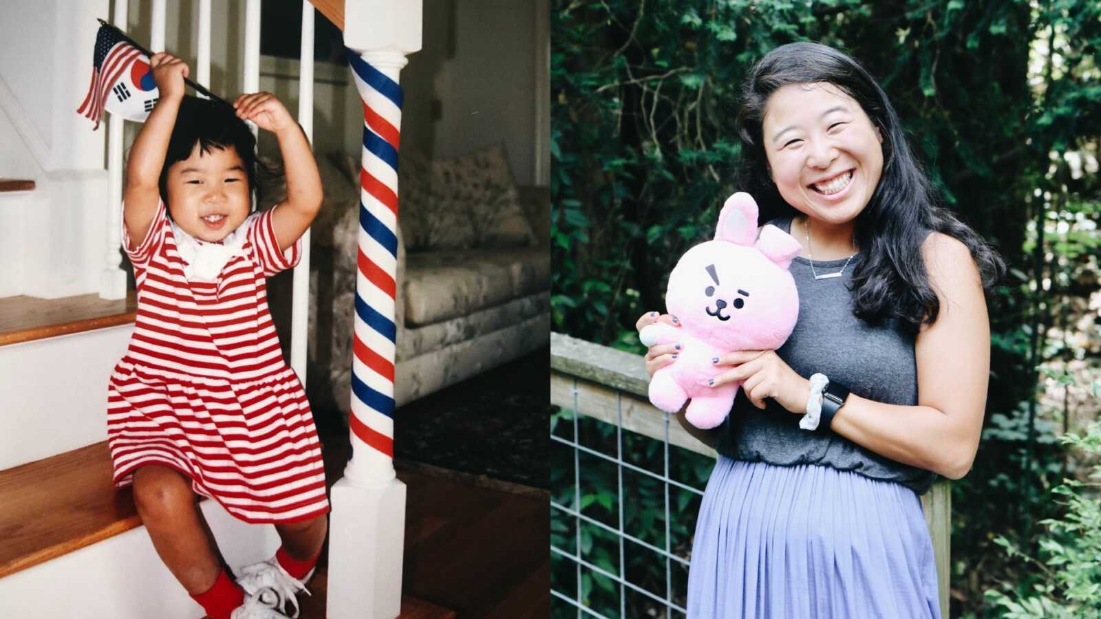Korean adoptee as a child compared her her growing up
